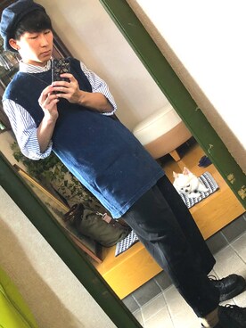 「ROOTOTE（ルートート）のアイテム」を使った、ポンさん（メンズ・163cm）の夏コーディネート
