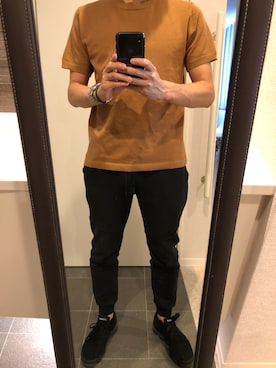 「NIKE SPORTSWEAR（ナイキスポーツウェアー）のアイテム（その他パンツ）」を使った、maaaaaさん（メンズ・170cm）の夏コーディネート