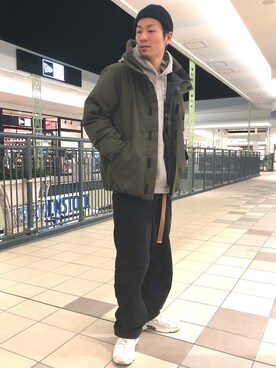 masaさん（メンズ・177cm）の冬コーディネート