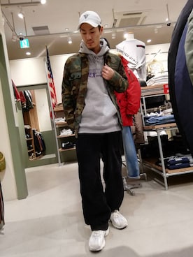 masaさん（メンズ・177cm）の冬コーディネート