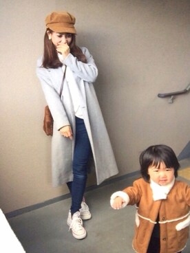 akanenさん（レディース・157cm）の冬コーディネート