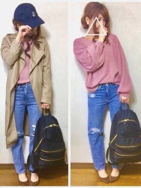 akanenさん(レディース・157cm)の冬コーディネート