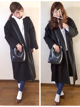 akanenさん(レディース・157cm)の冬コーディネート