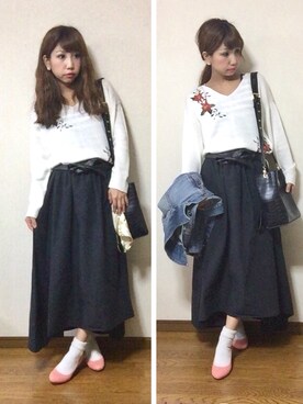 akanenさん（レディース・157cm）の冬コーディネート