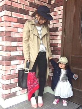 「AVAN LILY（アヴァンリリィ）のアイテム（アクセサリー）」を使った、akanenさん（レディース・157cm）の冬コーディネート