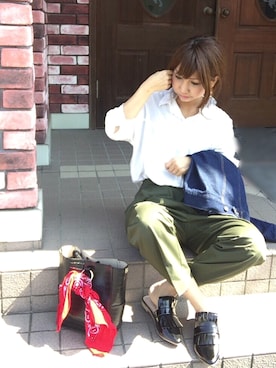 「AVAN LILY（アヴァンリリィ）のアイテム（アクセサリー）」を使った、akanenさん（レディース・157cm）の春コーディネート