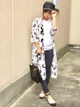 akanenさん（レディース・157cm）の春コーディネート