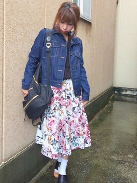 akanenさん(レディース・157cm)の春コーディネート