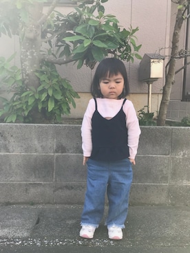 「静岡キッズ」｜「アイテム（その他）」を使った、sa__w@さん（キッズ・90cm）の秋コーディネート