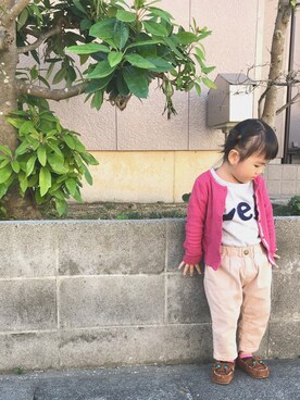 「静岡キッズ」｜「アイテム（その他）」を使った、sa__w@さん（キッズ・90cm）の秋コーディネート
