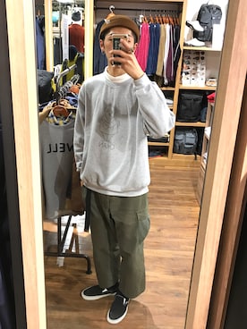 Uhey.kさん（メンズ・183cm）の秋コーディネート