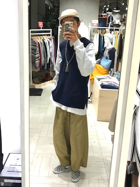 Uhey.kさん（メンズ・183cm）の冬コーディネート