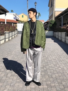 Uhey.kさん（メンズ・185cm）の秋コーディネート