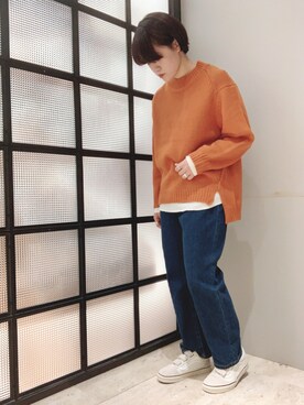 matsugeさん(レディース・157cm)の秋コーディネート