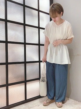 matsugeさん（レディース・157cm）の春コーディネート