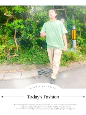 gaitoさん（メンズ・168cm）の夏コーディネート