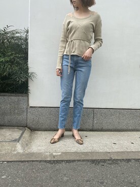 MOUSSY（マウジー）の「CROSSOVER トップスセット（Tシャツ/カットソー ...