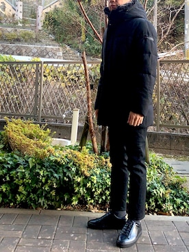 「ピューテリー」｜ヒロポンさん（メンズ・168cm）の冬コーディネート