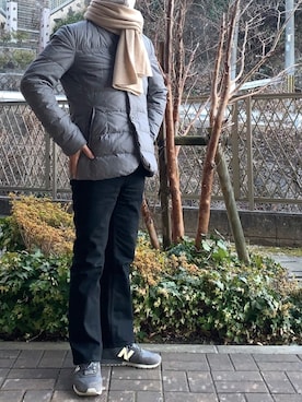 「ジョンストンズ」｜ヒロポンさん（メンズ・168cm）の冬コーディネート