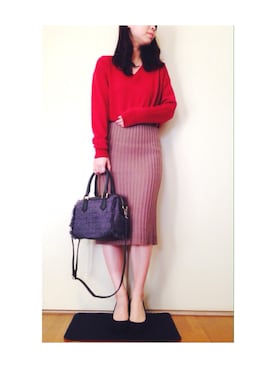 hii*さん（レディース・160cm）の冬コーディネート