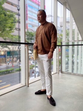 「ベーシック/トラッド」｜IIOさん（メンズ・173cm）の夏コーディネート