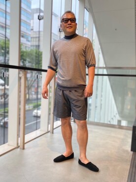 「ベーシック/トラッド」｜IIOさん（メンズ・173cm）の夏コーディネート