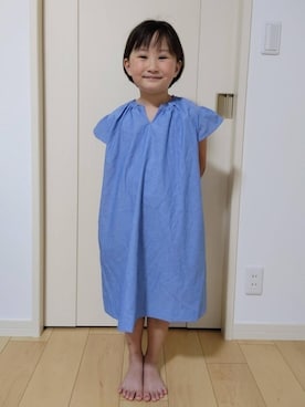 「coen（コーエン）のアイテム」を使った、coenなるせさん（キッズ・155cm）の夏コーディネート