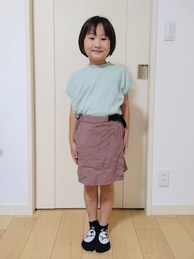 「coen（コーエン）のアイテム」を使った、coenなるせさん（キッズ・155cm）の夏コーディネート