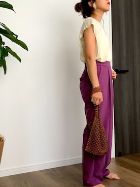 amyさん（レディース・152cm）の夏コーディネート