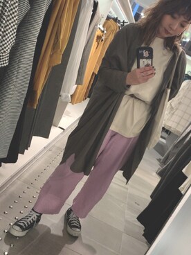 かほぴん、さん（レディース・162cm）の秋コーディネート