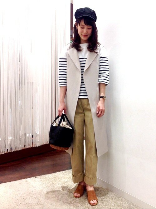 luv our daysワイドチノパンツ Luv our days Wide chino pants（ワイドチノパンツ） BEIGE