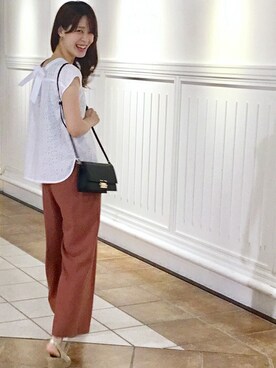 本田さん（レディース・170cm）の夏コーディネート