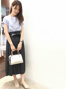 本田さん（レディース・170cm）の夏コーディネート