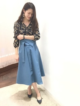 本田さん（レディース・170cm）の冬コーディネート