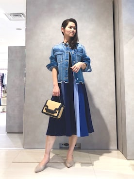 「CAST:（キャスト コロン）のアイテム（ジャケット/アウター）」を使った、maiさん（レディース・167cm）の春コーディネート