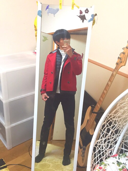 顔が若干濃い日本人です ピーコートを使ったコーディネート Wear