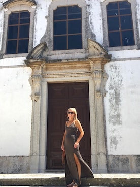 「TOBI（-）のアイテム」を使った、Carlynandreaさん（レディース・170cm）の春コーディネート