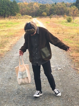 Ryot@さん（メンズ・161cm）の冬コーディネート