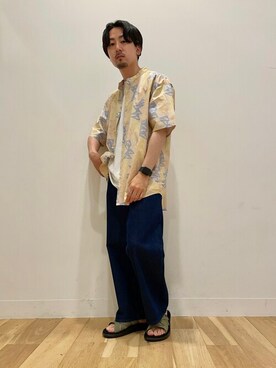 「yellow」｜Ryot@さん（メンズ・159cm）の夏コーディネート