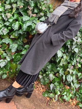 「AZUL（アズール）のアイテム（バッグ）」を使った、ayaさん（レディース・158cm）の春コーディネート