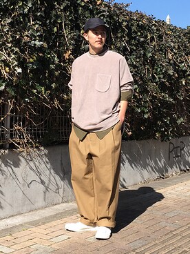 「アイテム（その他）」を使った、ilkさん（メンズ・174cm）の冬コーディネート