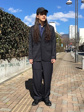 「Hender Scheme」｜ilkさん（メンズ・174cm）の冬コーディネート