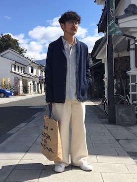 「FRANK LEDER」｜ilkさん（メンズ・165cm）の春コーディネート