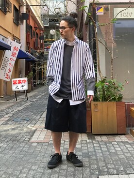 「アイテム（その他）」を使った、ilkさん（メンズ・174cm）の春コーディネート