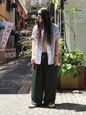 「アイテム（その他）」を使った、ilkさん（メンズ・174cm）の春コーディネート