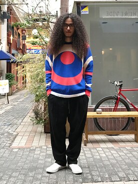 「アイテム（その他）」を使った、ilkさん（メンズ・174cm）の春コーディネート