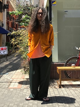 「アイテム（その他）」を使った、ilkさん（メンズ・174cm）の春コーディネート