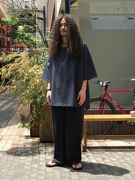 「アイテム（その他）」を使った、ilkさん（メンズ・174cm）の夏コーディネート