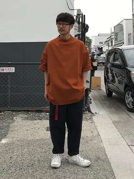 「Hender Scheme」｜ilkさん（メンズ・165cm）の夏コーディネート