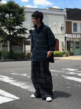 「アイテム（その他、シルバー系）」を使った、ilkさん（メンズ・165cm）の夏コーディネート